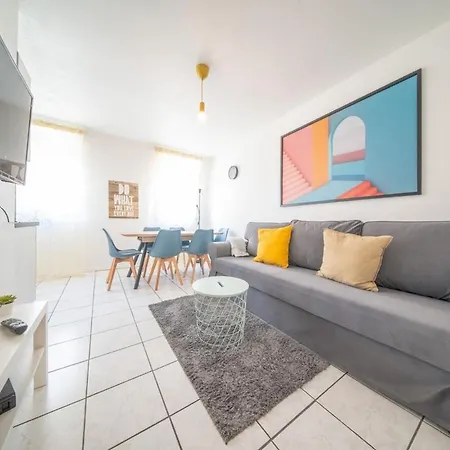 Apartment Super Hyper Center Pedestrian Street Wifi Mulhouse